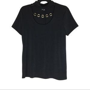 Bold Elements Gold Ring Top